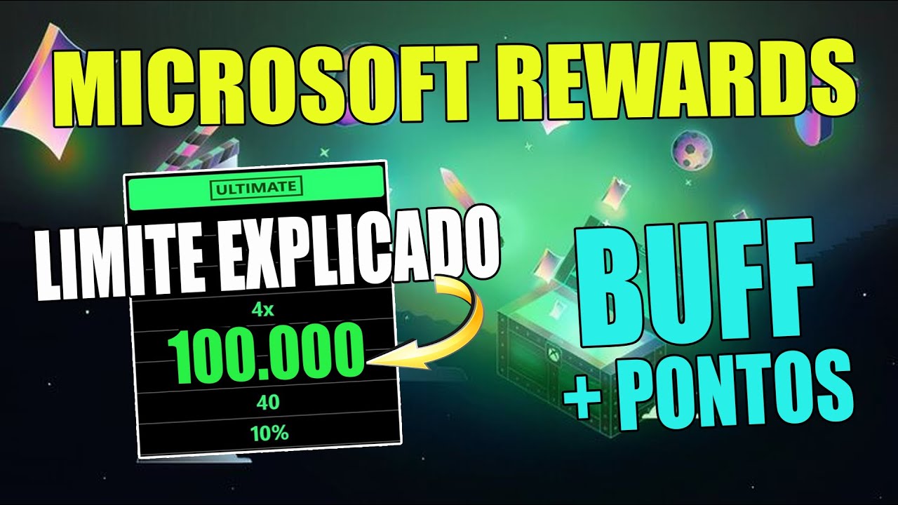 LIMITE DE PONTOS EXPLICADO E NOVO BUFF NO MICROSOFT REWARDS - QUAL É O LIMITE e QUANTO FOI O BUFF !!