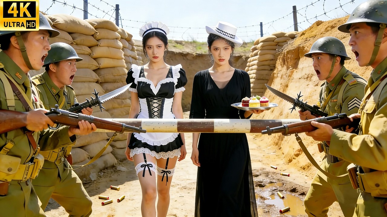 【2026動作大片】美女姊妹花特工偽裝成女僕潛入霸凌營地，3秒鐘解決所有人！💣🔪💥💥#movie #kungfumaster #kungfu #film #actionmovie2025
