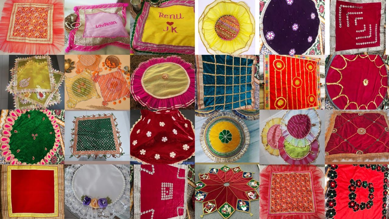 Thali posh Design Shagun ki thali cover designDiy Thali Cover | EASY HOMEMADE THALI COVER