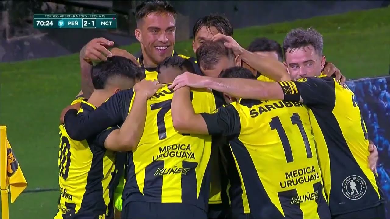 Peñarol 2-1 Montevideo City Torque - Etapa 15 - Apertura 2025