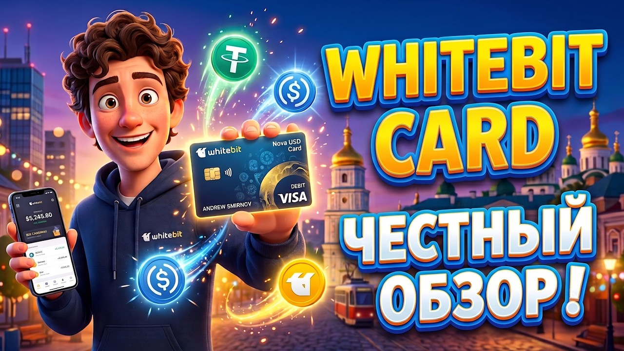 Криптокарта WhiteBIT Nova USD. Обзор, комиссии, лимиты и кэшбек 10%