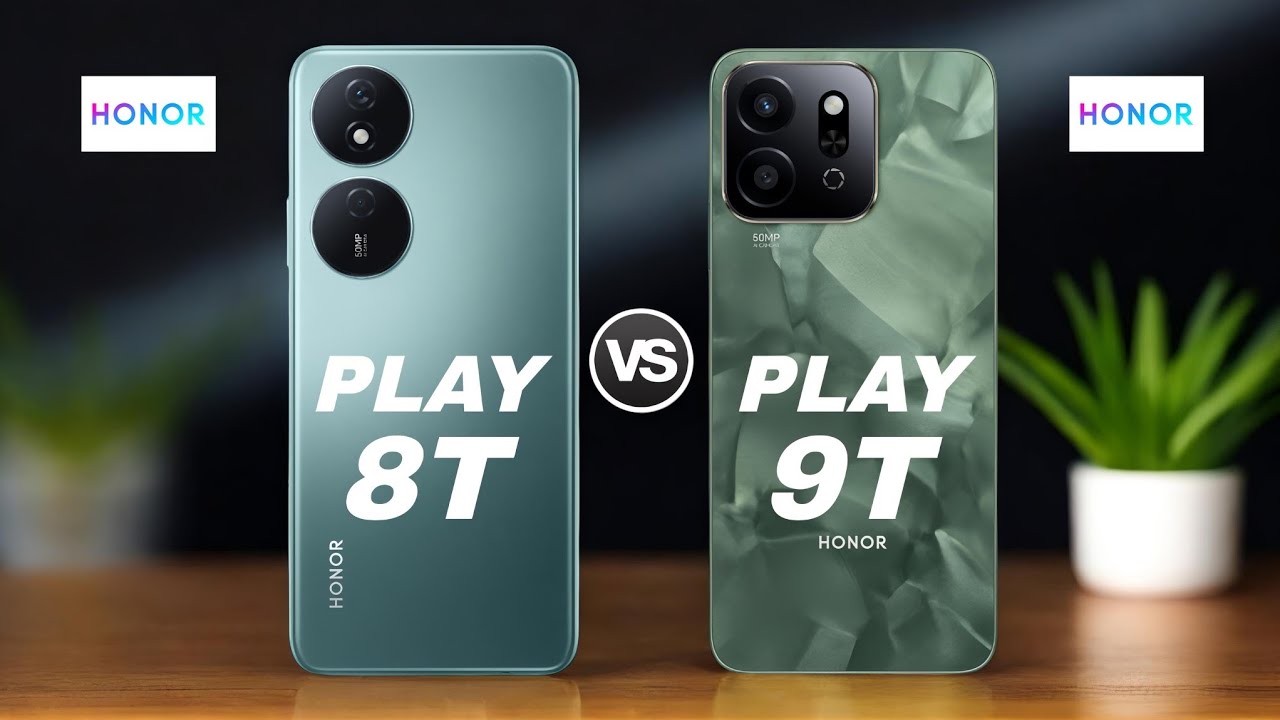 Honor Play 8T 5G Vs Honor Play 9T 5G