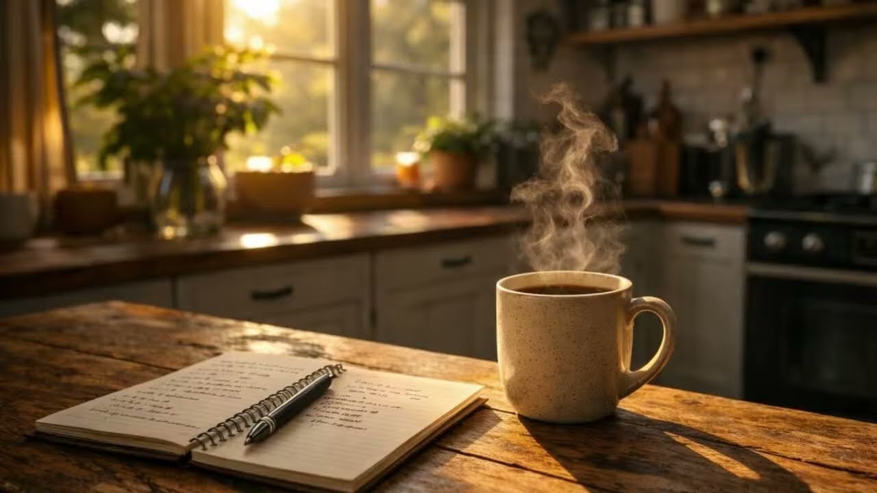 early mornings calm music ☕ coffee ambience for work & study