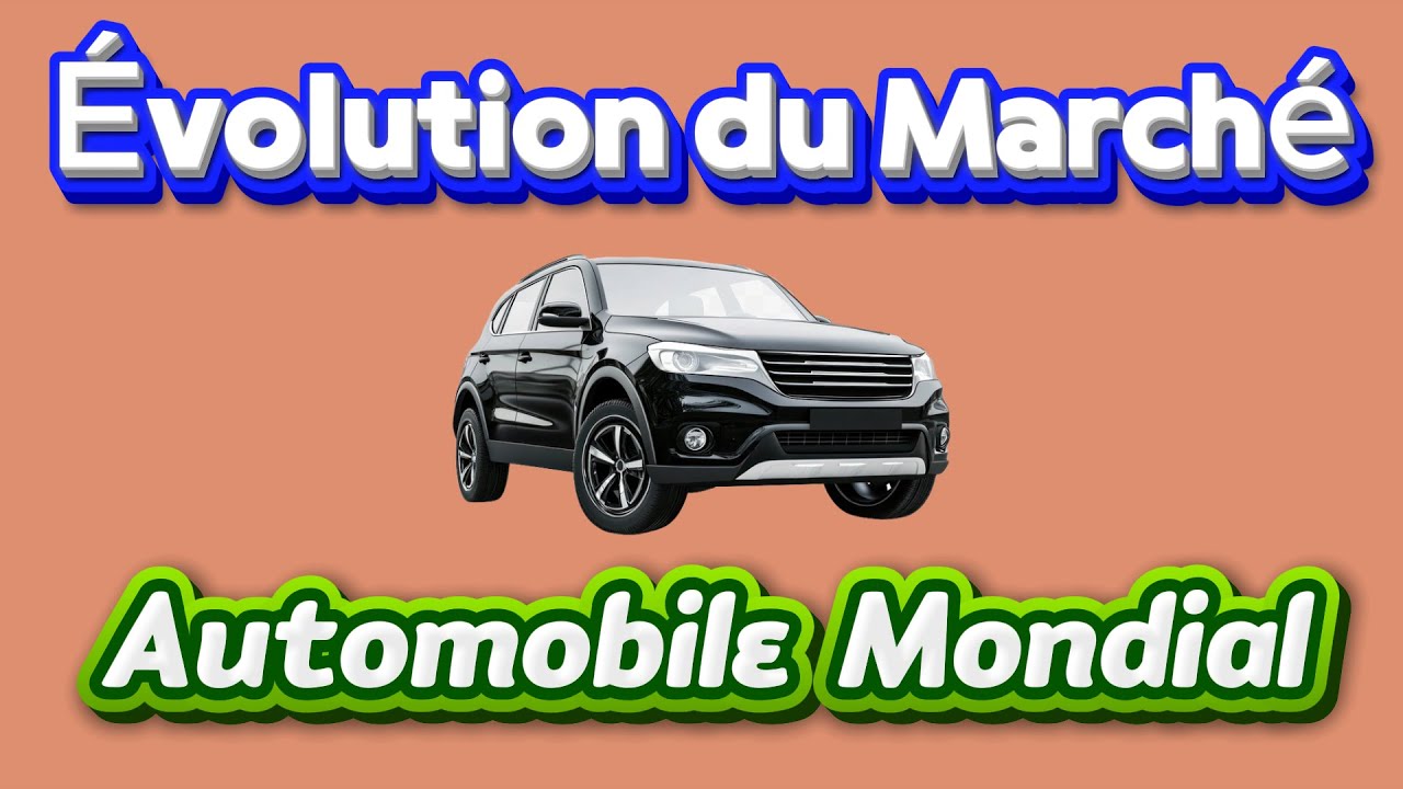 Évolution du marché automobile mondial | Top 10 depuis 1960