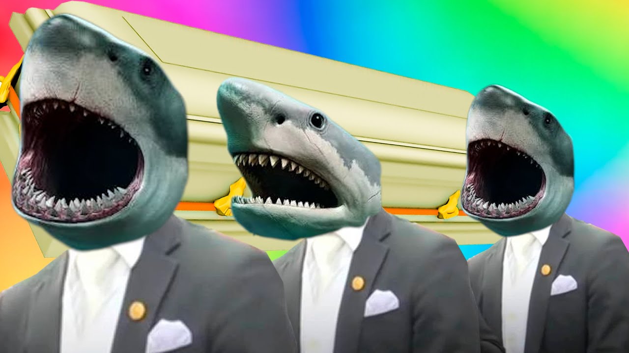 Funny Cute Sharks - Coffin Dance Song (COVER)
