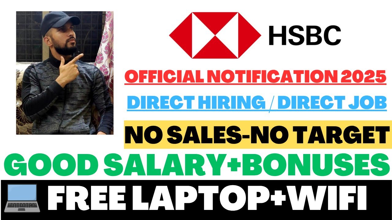 🏦HSBC Bank Mega Announcement 2025 | ✅100% Revert Back | 🔄 Hybrid Work | 💰High Pay | 🔥Limited Opening