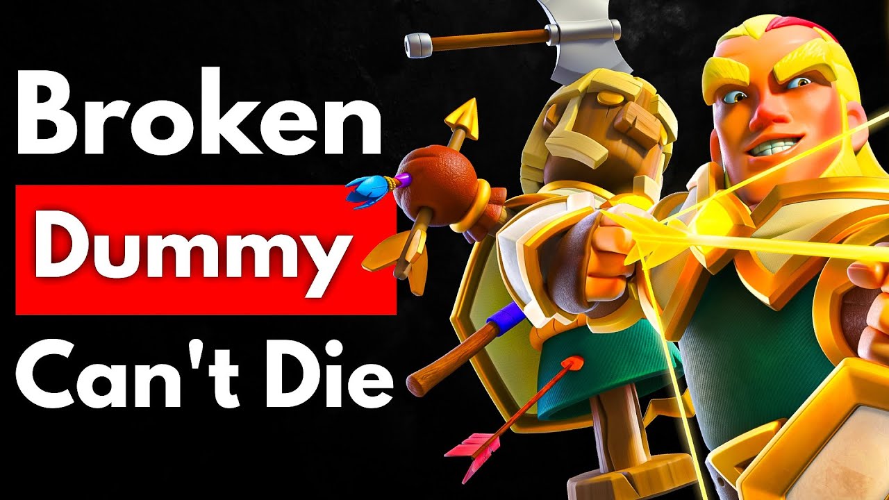 Hero Magic Archer Can Summon an UNKILLABLE Dummy!!! 