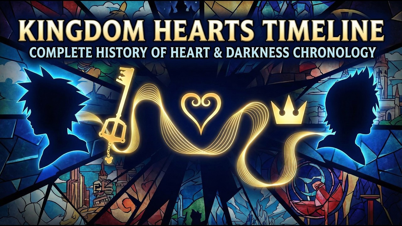 Kingdom Hearts Timeline To Sleep To | Complete History of Heart and Darkness Chronology