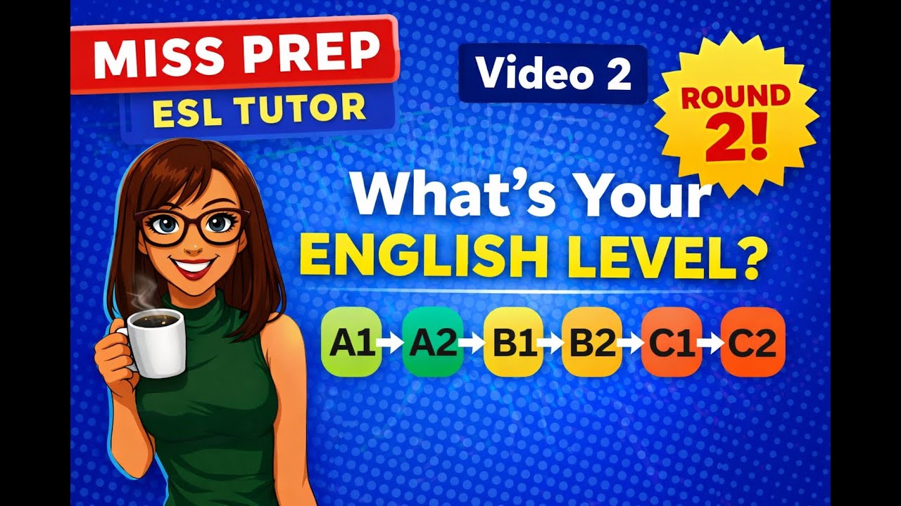 What’s Your English Level? CEFR Test | A1–C2 Vocabulary Challenge (Video 2) #learnenglish #english
