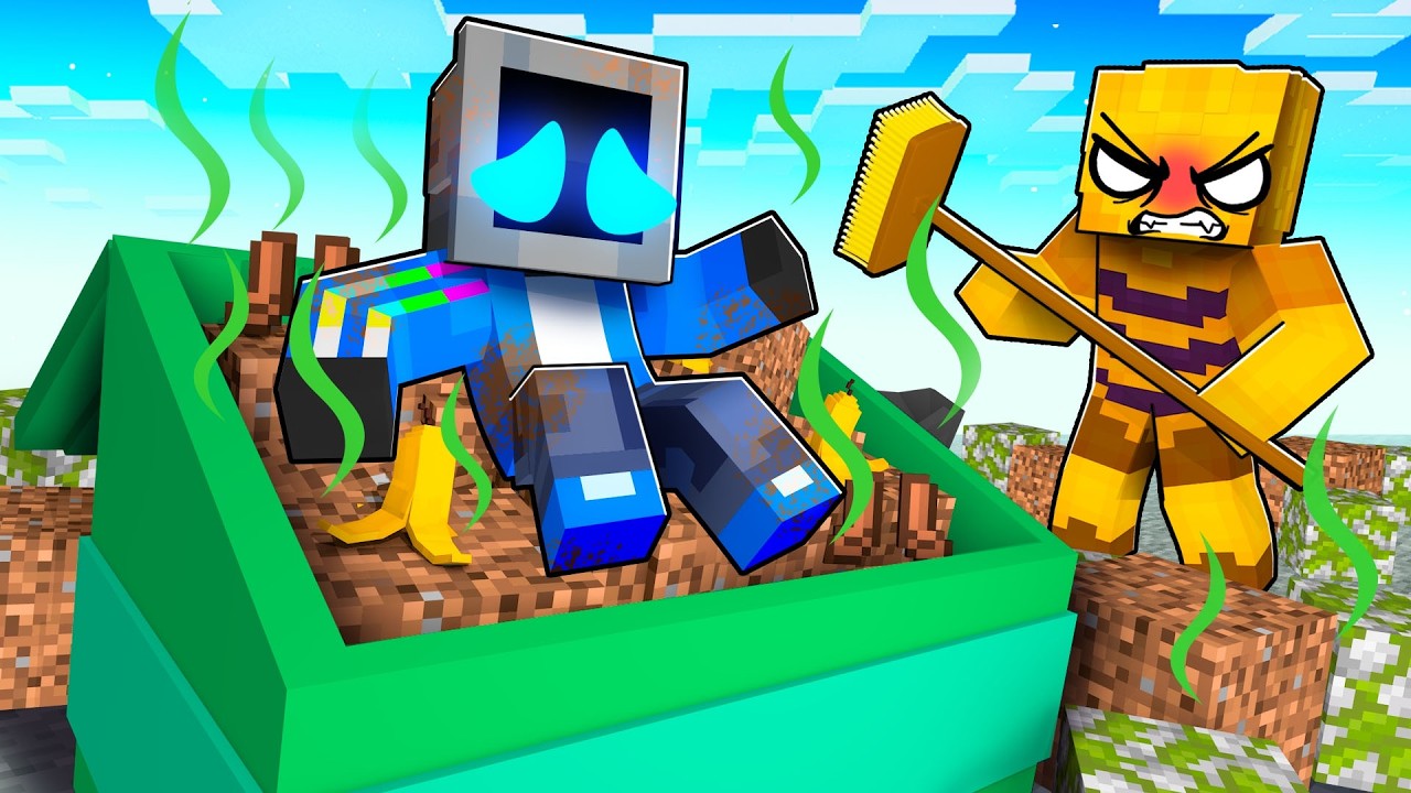 TeeVee was THROWN AWAY in Minecraft!