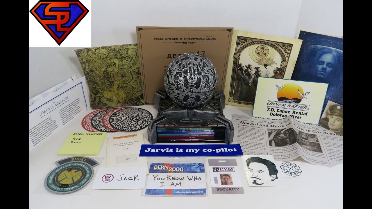 Marvel Cinematic Universe Phase 2 Blu-Ray Movie Collection & Orb Replica Amazon Exclusive Unboxing