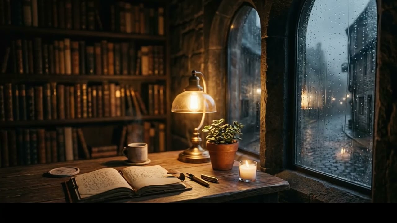 Rain for Deep Focus and Productivity Ambience  🌧️📚