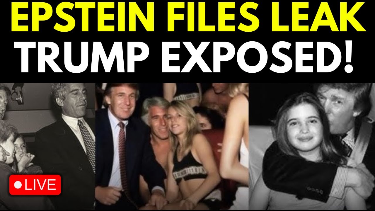LIVE: Shocking Trump Pictures from Epstein Files | Epstein File Live | Trump Live | Live News