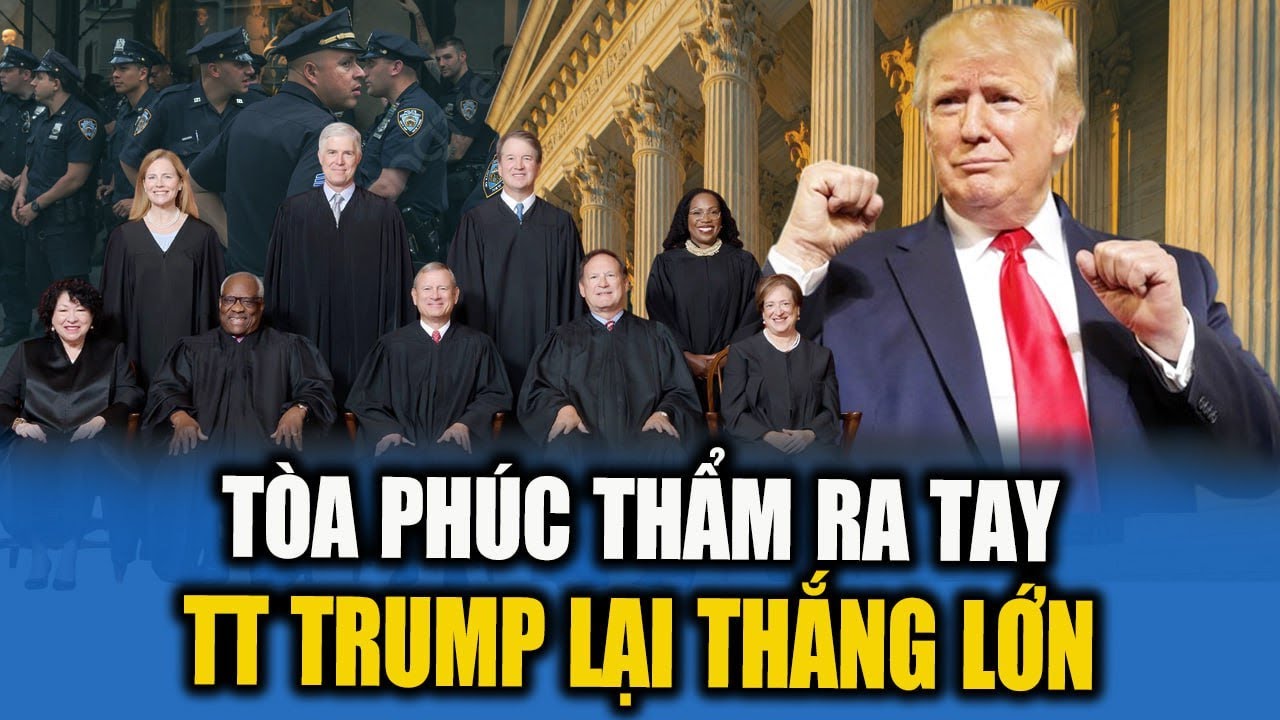 TT TRUMP LẠI THẮNG LỚN! TÒA PHÚC THẨM TRAO BÚA TẠ CHO ICE KHIẾN CÁNH TẢ GÀO THÉT HOẢNG LOẠN