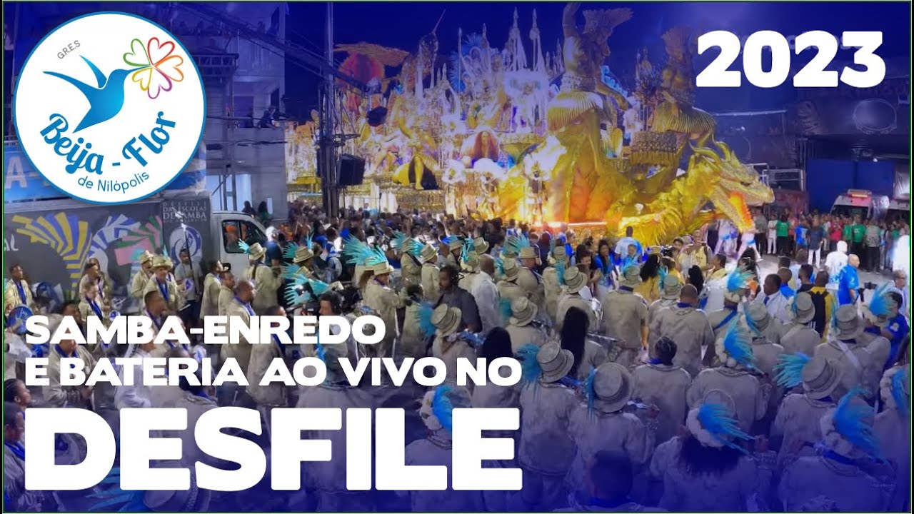 Beija-Flor 2023 | Desfile oficial | Samba ao vivo - #DESFILES23