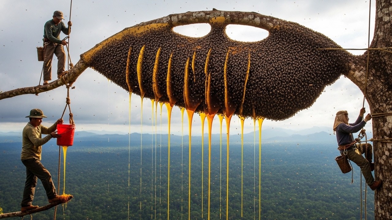 500m Tree Climb for Golden Honey