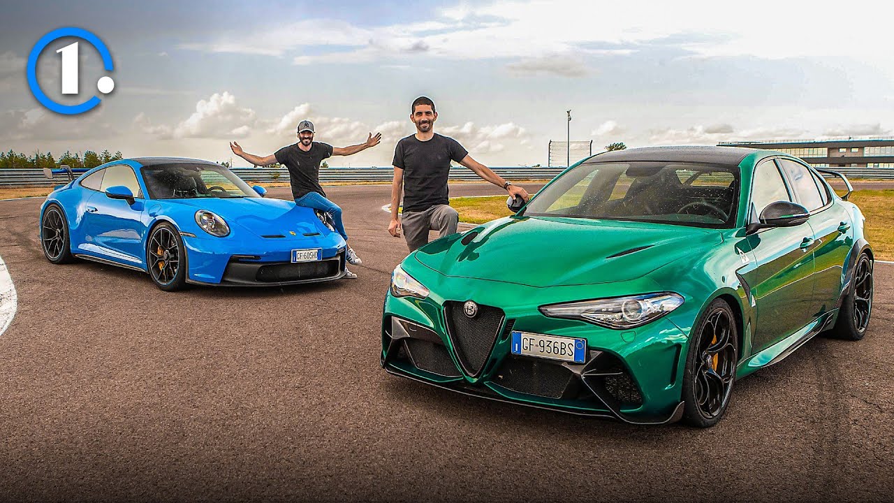 Meglio Porsche o Alfa Romeo? 911 GT3 vs Giulia GTAm su strada e in pista! (Ft. Matteo Torrisi)
