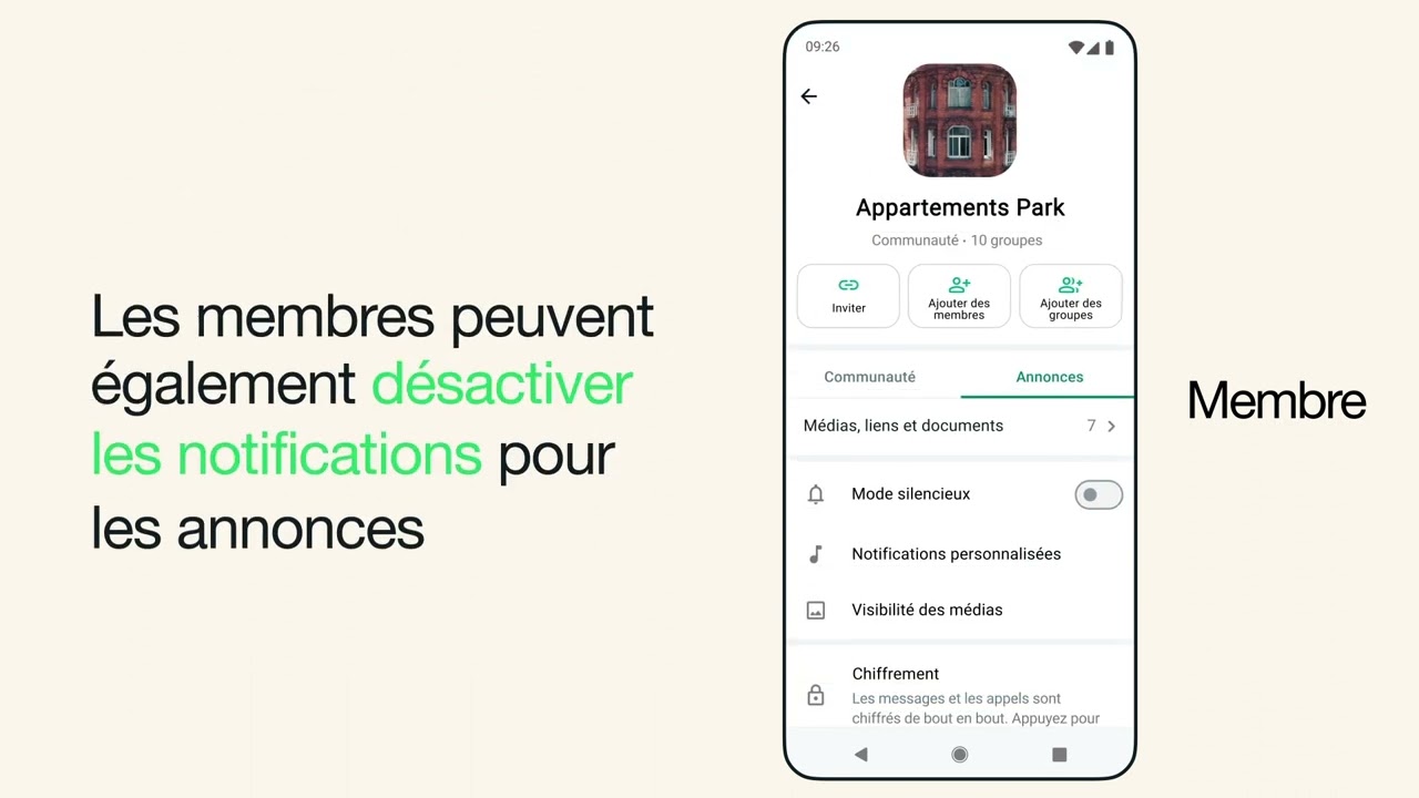 Qu&rsquo;est-ce que le groupe d&rsquo;annonces d&rsquo;une communaut&eacute; WhatsApp&nbsp;? | WhatsApp