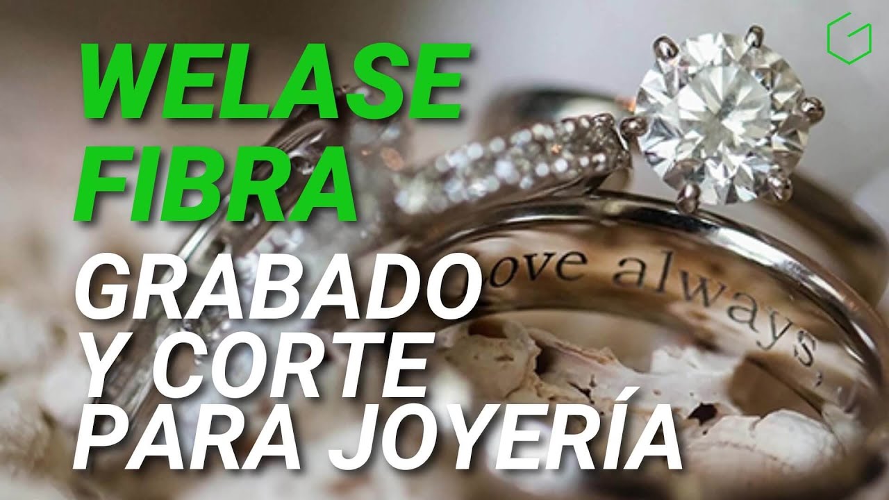Grabado y corte láser para joyería con la máquina Welase Fibra de Gravotech
