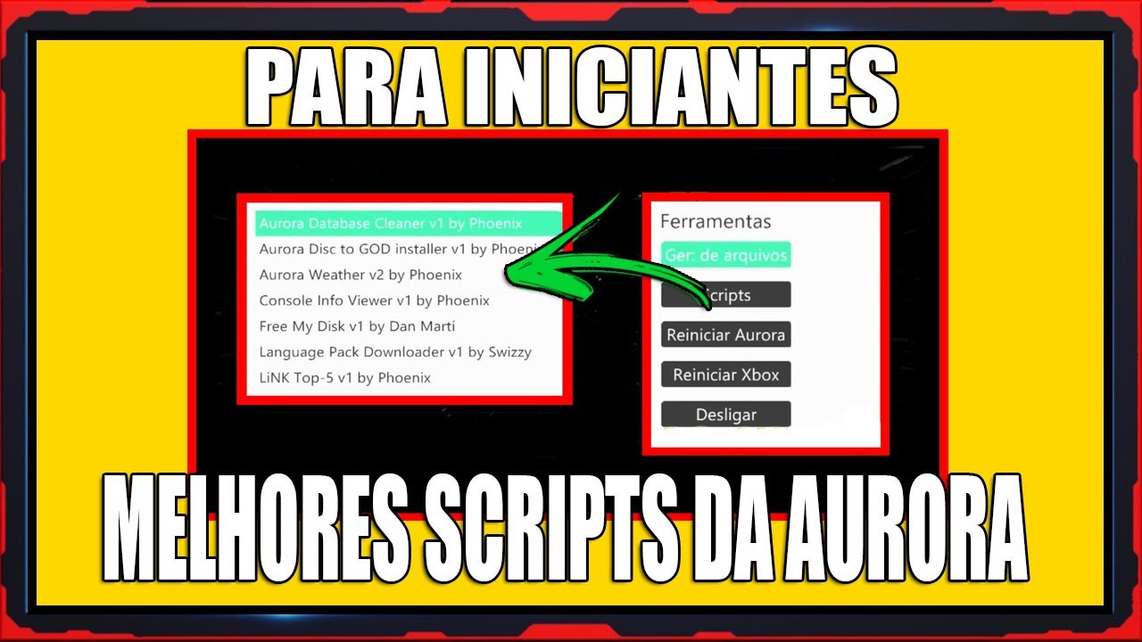MELHORES SCRIPTS DA AURORA - PARA INICIANTES