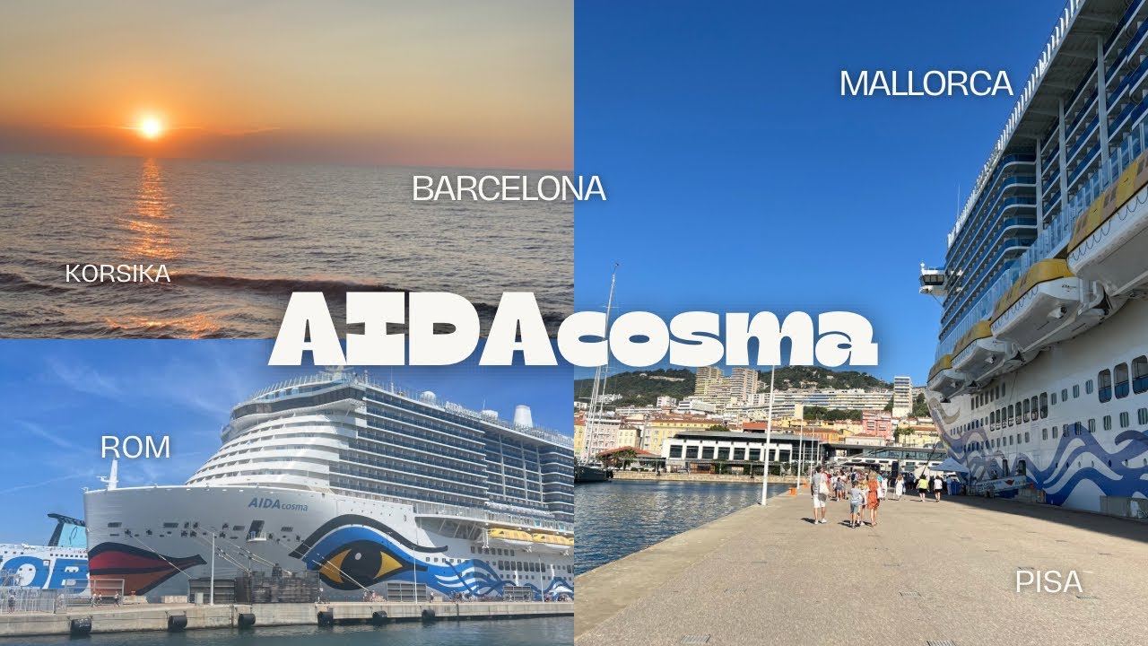 AIDAcosma ⛴️☀️| mediterrane Schätze| VLOG 10