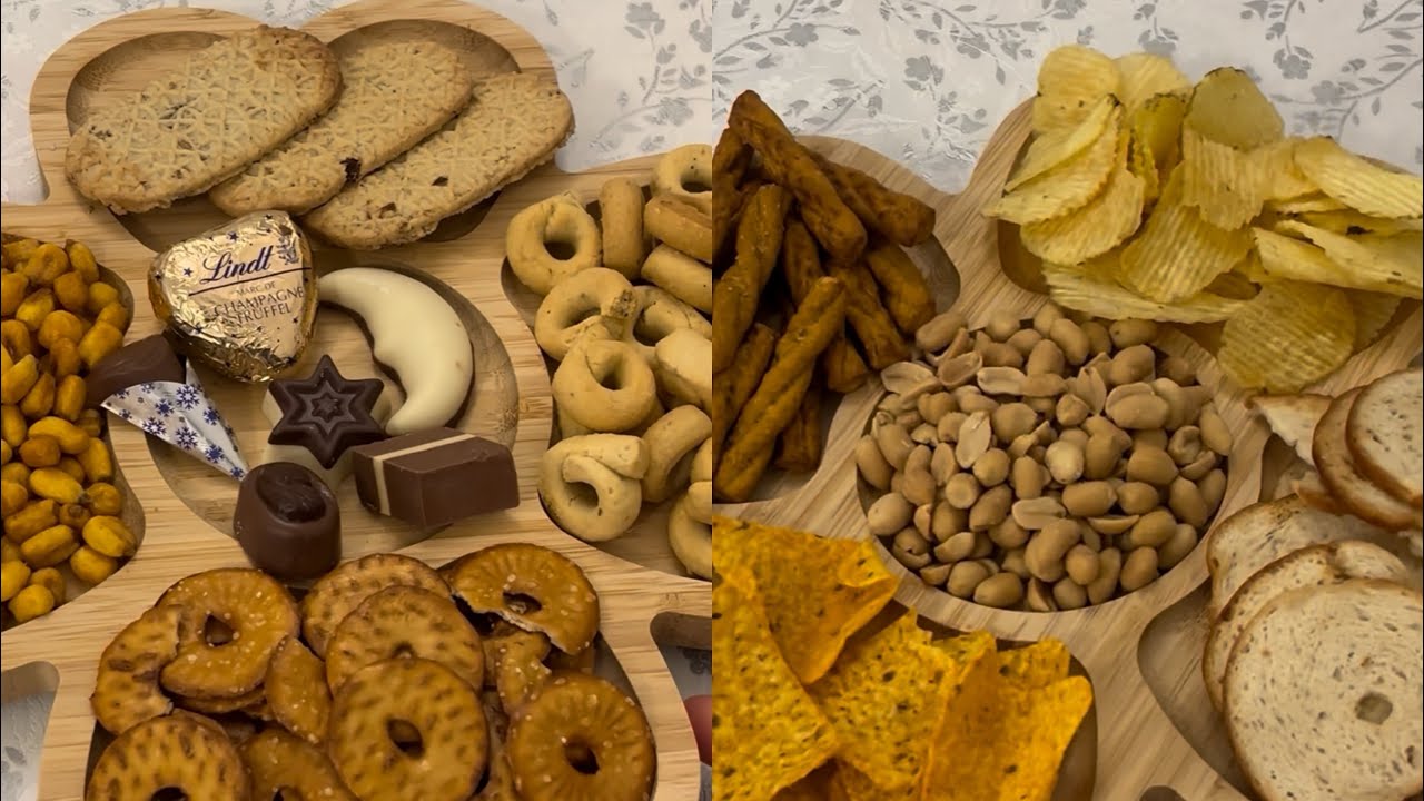 😎Asmr 😎 ~ Platter ~Filling with snacks #asmr #platter #snacks 