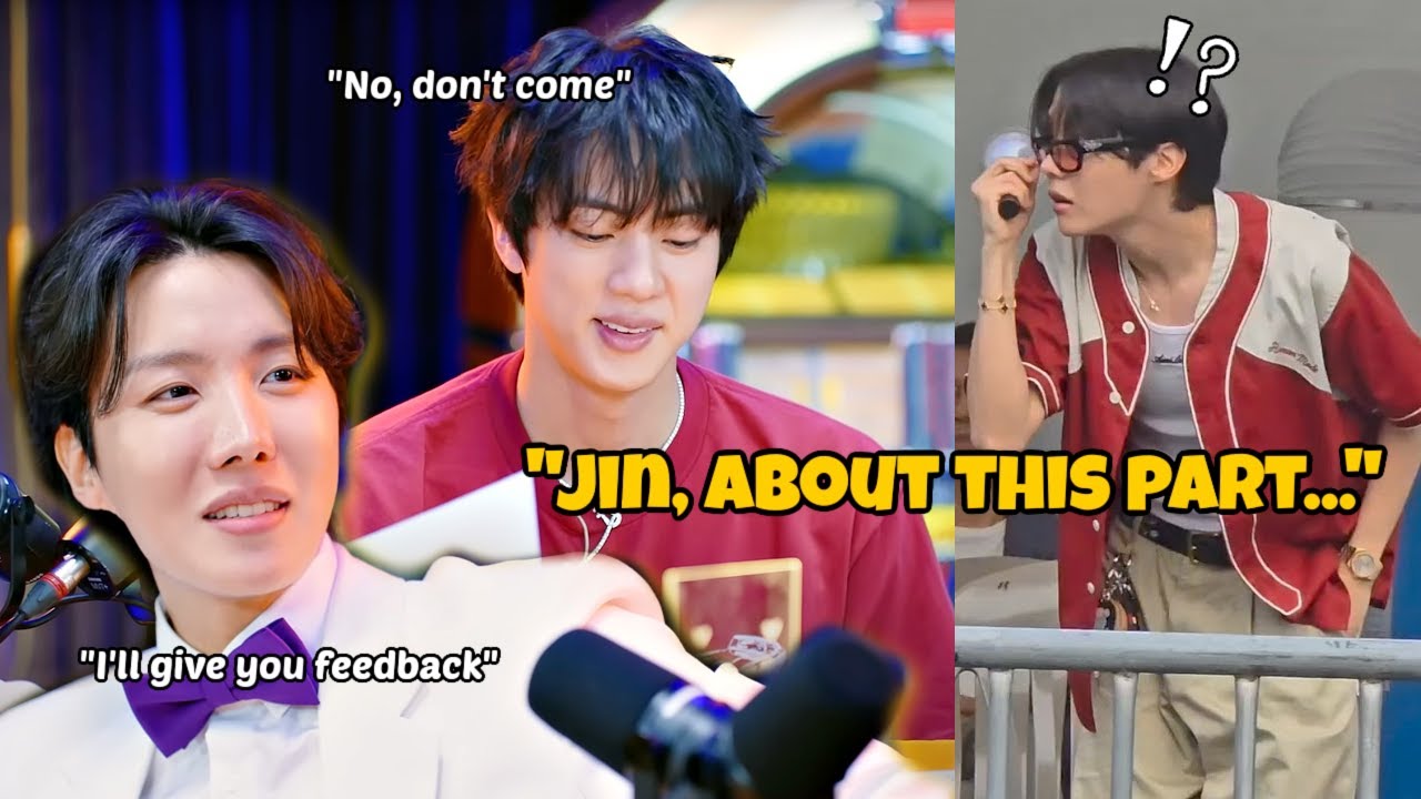 Hobi 'Monitors' Jin's Solo Concert? | BTS j-hope & Seokjin 2SEOK