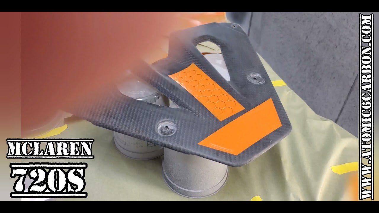 Mclaren 720S Rear Air Inlet Cover, Carbon Fiber