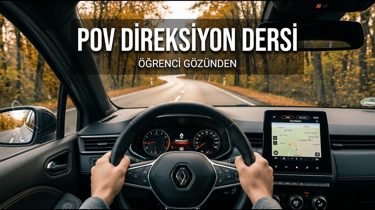 Ehliyet Adayı Gözünden Direksiyon Dersi 🎥 | Lider Sürücü Kursu