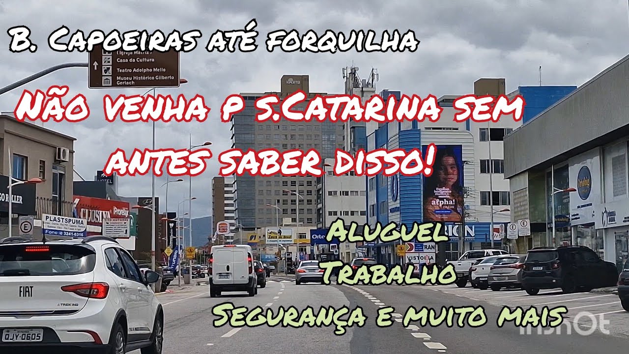Florianópolis ao forquilha São José sc falando sobre tudo, aluguel, saúde,  segurança e muito mais.