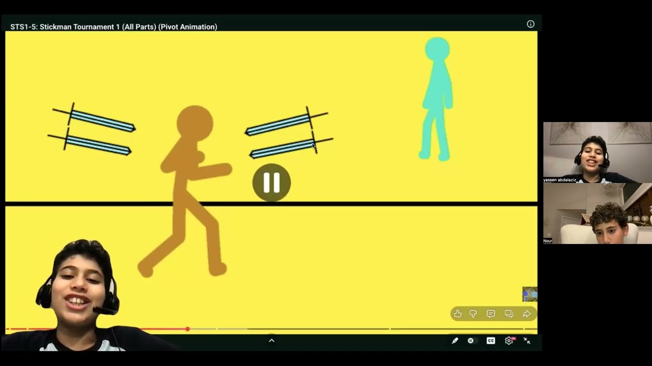 YAN reacts to Stickman Tournament!