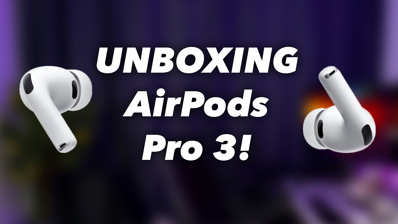 Unboxing AirPods Pro 3! Porównanie do Pro 2! Część 3