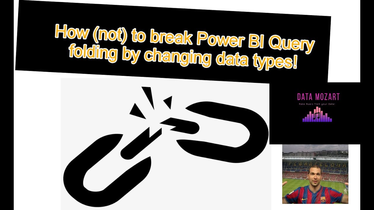 Как (не) нарушить свертывание запросов Power BI путем изменения типов данных!