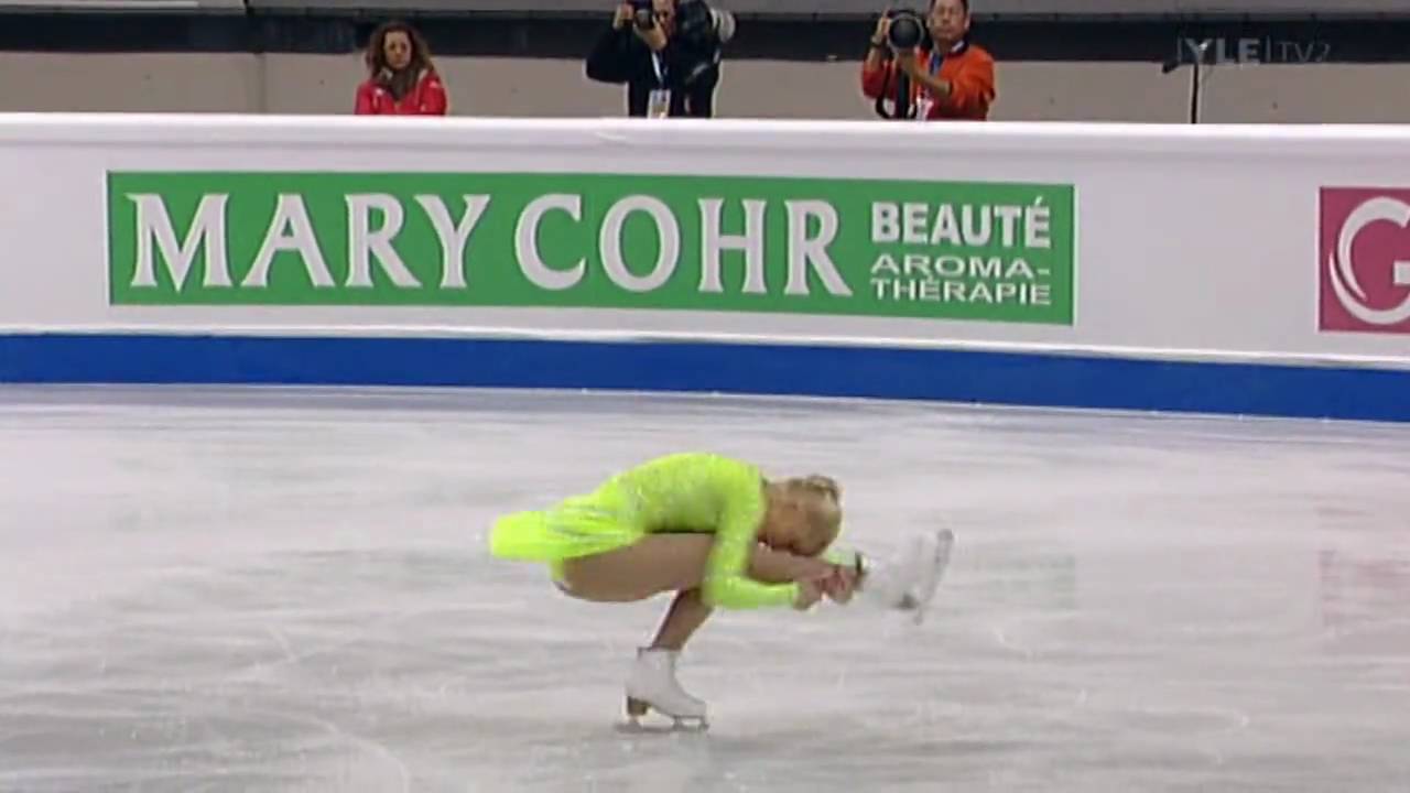 Kiira Korpi 2010 World figure skating championships in Torino - Short program