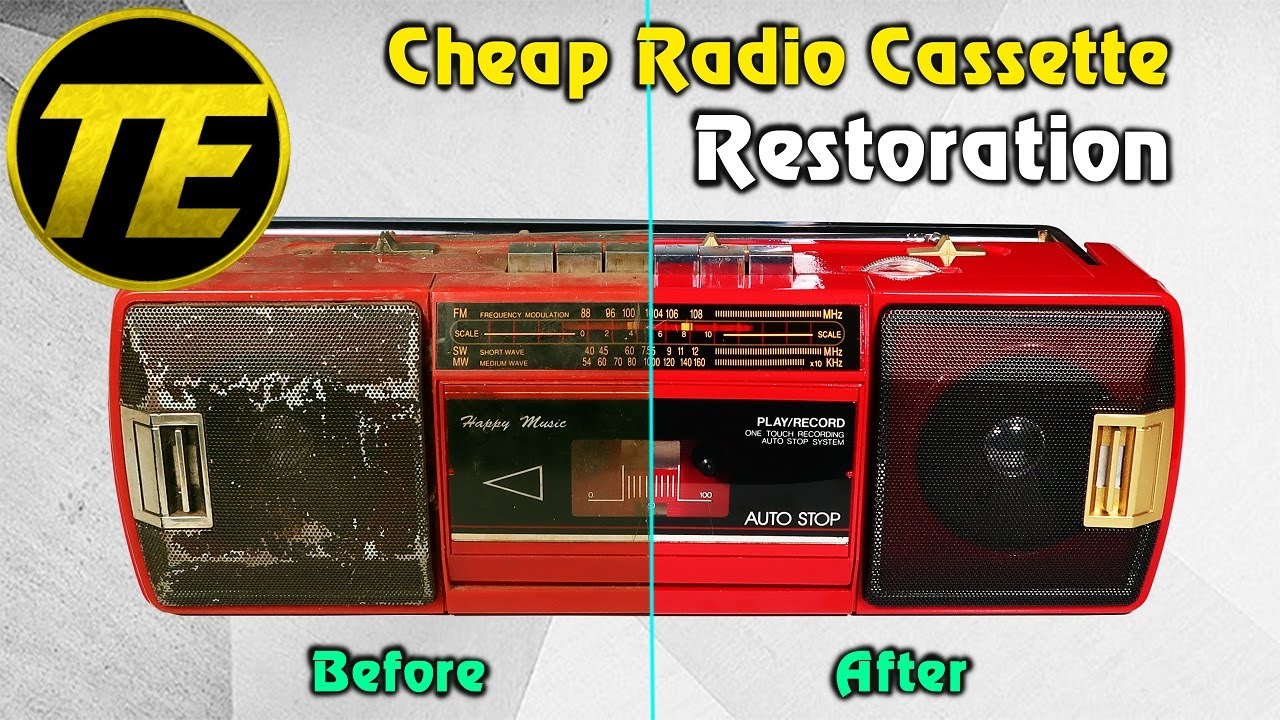 Cheap Radio Cassette Restoration