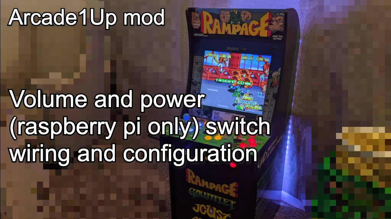 Arcade1up Mod PowerButton