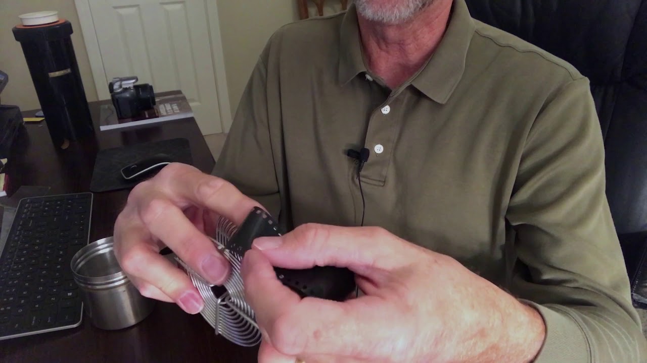 Loading a Stainless Steel Film Reel