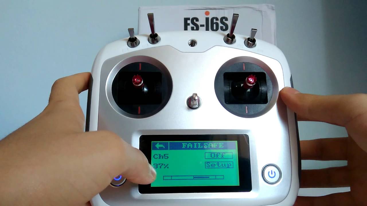 New! Configuração FlySky FS-i6s Para Naza Lite ou Naza v2 + FailSafe Atualizado! PT-BR!