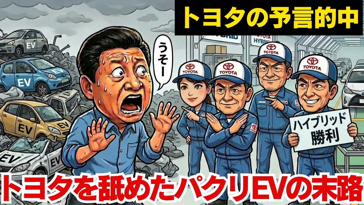 トヨタを舐めた中国EVの悲惨な末路&hellip;ハイブリッドが世界を制圧した「衝撃の答え合わせ」