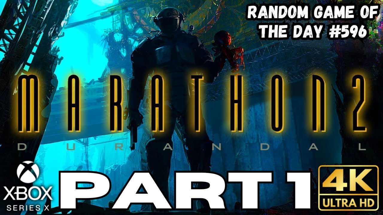 Marathon Durandal Full Game Part 1 | Xbox Series X Games | 4K HDR | RANDOM GAME OF THE DAY 596