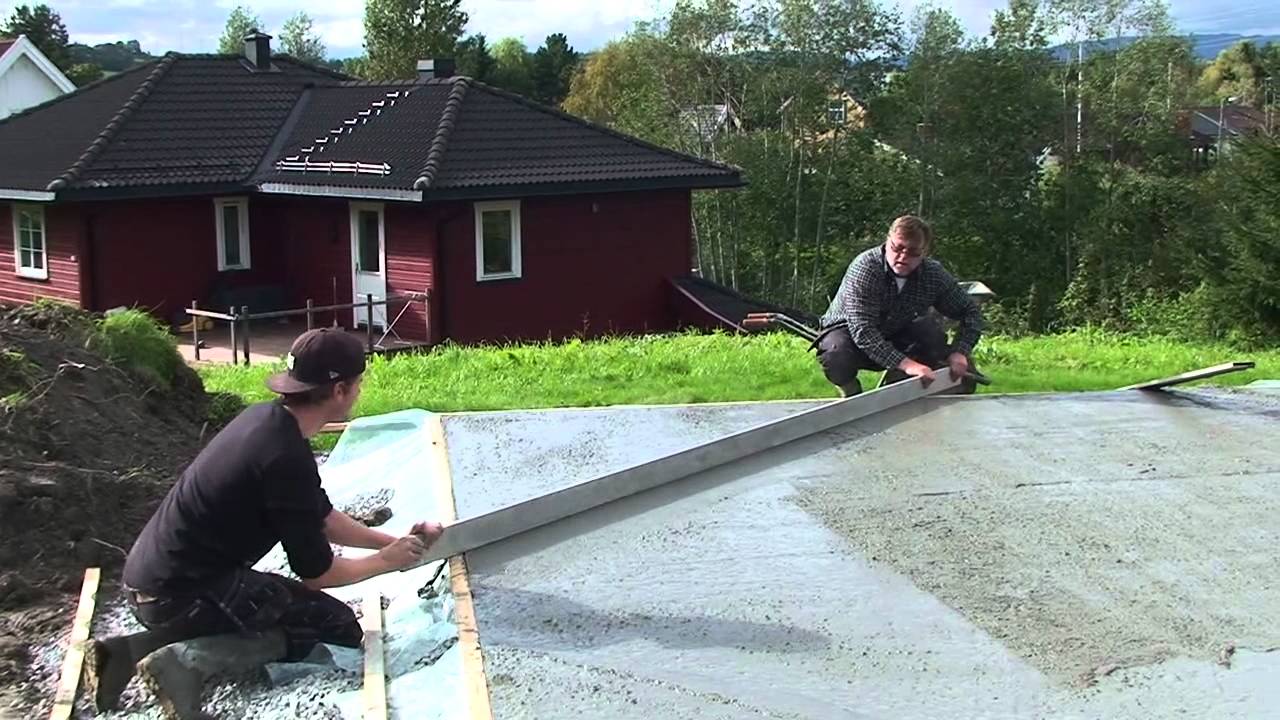 Bygge Bygg - St&oslash;ping betong , 