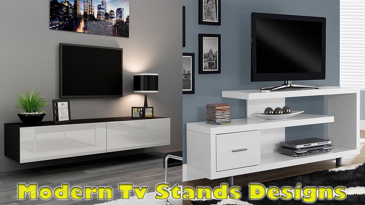 Modern TV cabinet design - TV stand catalogue 2021