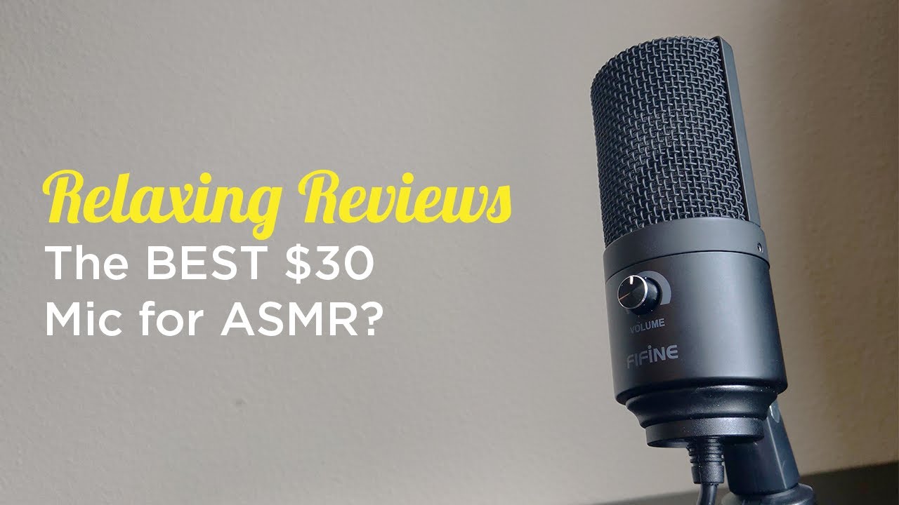 ASMR Relaxing Reviews: Fifine K669B Microphone (The BEST $30 microphone??)