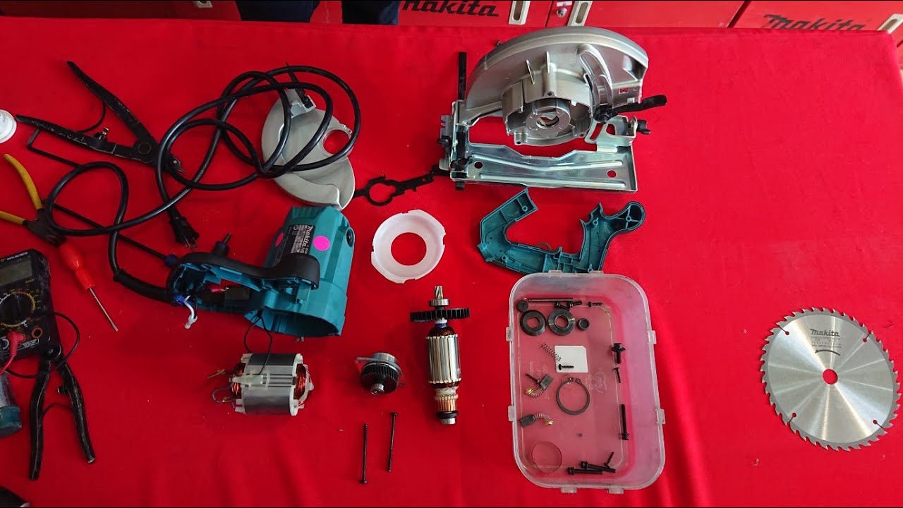 HS7010 Makita Circular Saw Disassembly