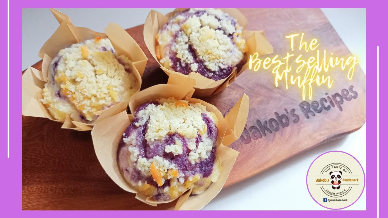 The most gorgeous,rich&tasty, bestselling muffin.Ubelicious and Cheesylicious in 1. The best muffin