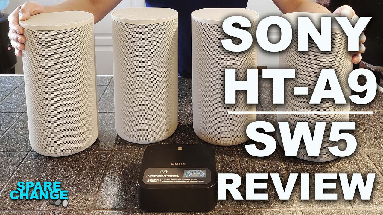 SONY HT-A9 & SW5 Home Theater Review & Setup | A Sony A80J As a Center Channel?