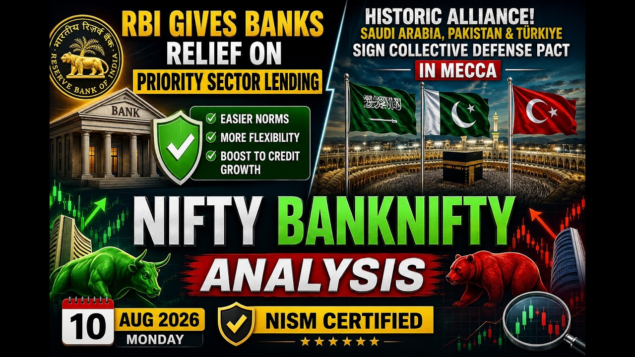🔴NIFTY TOMORROW 10 AUGUST 2026 MONDAY ANALYSIS  | BANK NIFTY ANALYSIS | NIFTY / BANK NIFTY TOMORROW