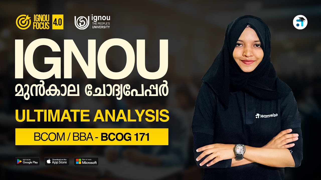BCOG 171 Principles of Microeconomics | BCOM/BBA | IGNOU PYQ Analysis #ignoucoaching #ignouexam