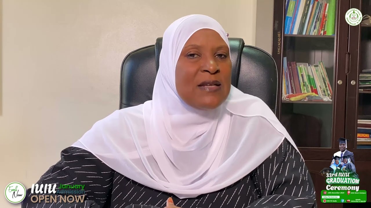 Message of the Academic Registrar To Graduands of the 33rd IUIU Graduation