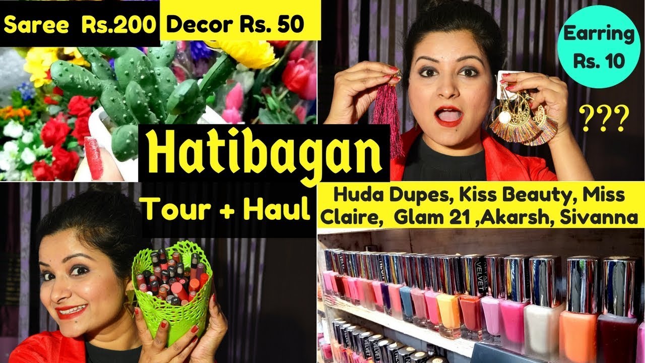 Kolkata Street Shopping | Hatibagan Market Tour + Haul | Where to Shop in Kolkata